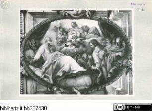 Szenen aus der Vita des heiligen Filippo Neri, Heilung des Filippo Neri durch eine Marienerscheinung im Jahr 1594