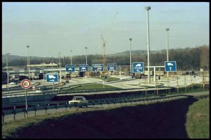 Weil - Basel: Grenzübergang von der Weiler Brücke