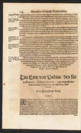 Das Achtzehende Buch.