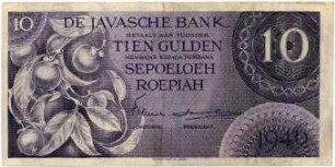 Geldschein, 10 Gulden, 1946