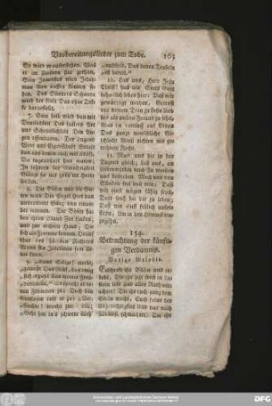 154. Betrachtung der künftigen Verdamnis.