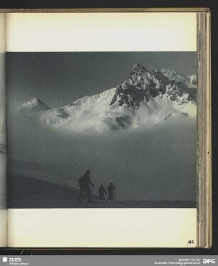 Abendnebel bei der Heilbronner Hütte