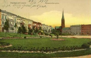 Postkarte, Frankfurt a. d. Oder - Dammvorstadt