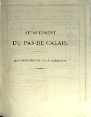 États détaillés des liquidations faites par la Commission d'Indemnité, à L'époque du 31 décembre 1826, en exécution de la loi du 27 avril 1825, au profit des anciens propriétaires ou ayant-droit des anciens propriétaires de biens-fonds confisqués ou aliénés révolutionnairement, 3. Contenant, par ordre alphabetique, depuis le Département du Pas-de-Calais jusques et y compris celui de l'Yonne