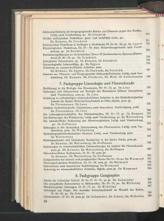 8. Fachgruppe Geographie