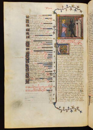 Titelminiatur: Dialog zwischen Gott und Satan