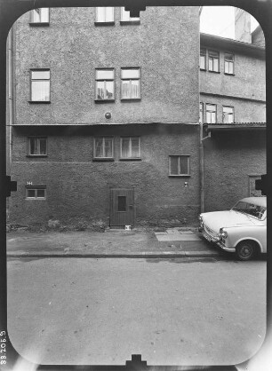 Schmalkalden, Leere Tasche. Wohnhaus. Straßenfront (Teilansicht)