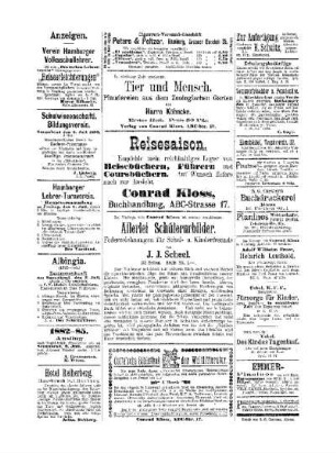 Anzeigen : Beilage zu Nr. 26 der Pädagogischen Reform