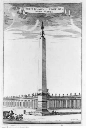 Templum vaticanum et ipsius origo - p. 173: Roma, Piazza di San Pietro, obelisco