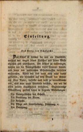 Das Ganze der Schafzucht