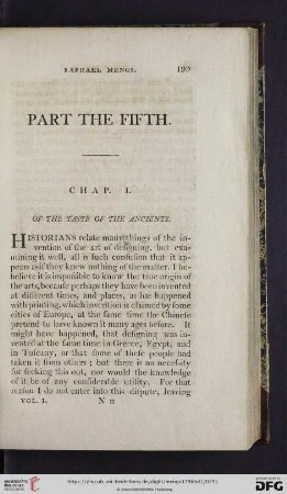 Part the fifth