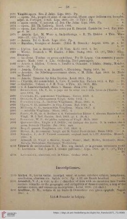Inscriptiones (Nr. 2105 - 2179)