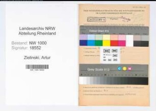 Entnazifizierung Artur Zielinski, geb. 30.07.1902 (Lehrer)