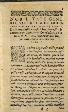 Hermanni Vulteii J. C. Disceptationum Juris Scholasticarum Liber unus