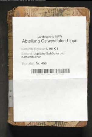 Salbuch der Stadt Barntrup von 1775