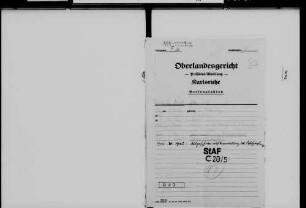 Fentz, Viktor Adolf Dr.; Landgerichtsdirektor; geb. 2.10.1883 in Hamburg