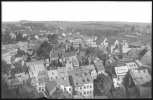 Mittweida. Blick vom Kirchturm