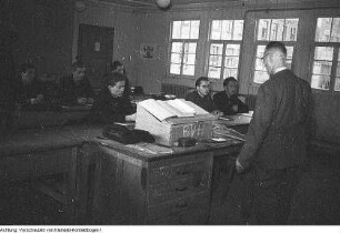 Wohnungsbau - Böhlen, VEB Kombinat Böhlen, Unterricht, November 1950