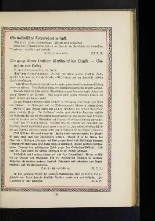 Ein italienisches Torpedoboot versenkt.