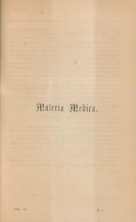 Materia Medica