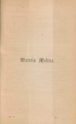 Materia Medica