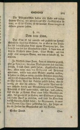 305-310, §11. Von dem Kinn