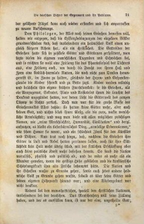 Die deutschen Dichter der Gegenwart und ihr Publicum