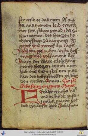 [98v - 107v] Gebete an Heiligen, Engel und Apostel.
