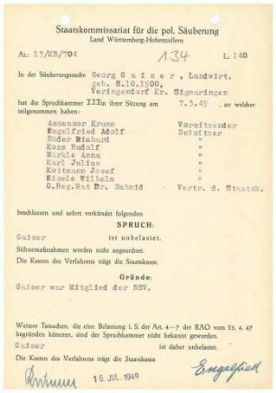 Gaiser, Georg