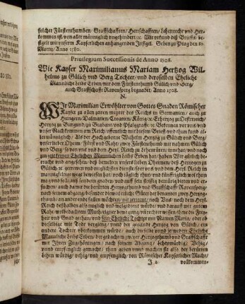 J2r-J2v Privilegium Successionis de Anno 1508 ...