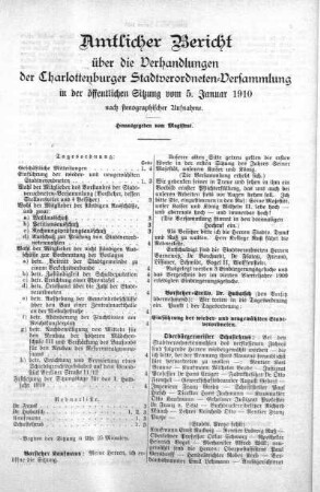 5. Januar 1910