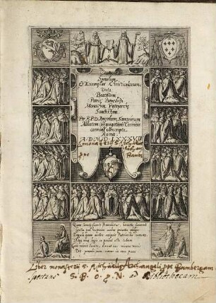 Speculum, Et Exemplar Christicolarum, Vita Beatissimi Patris Benedicti Monacho[rum] Patriarch[a]e Sanctissimi