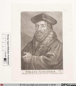Bildnis Johann Schneider (Schneid)