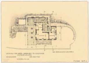 Haus Schlemmer, Heidelberg-Ziegelhausen: OG 1:100