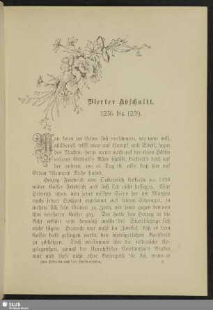 Vierter Abschnitt. 1236 bis 1239