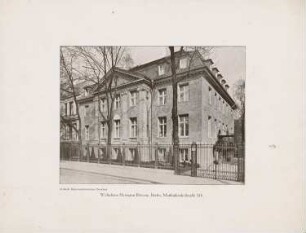 Wohnhaus Hermann Bötzow, Berlin: Ansicht