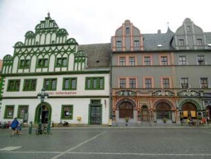 Weimar: Stadthaus und Cranach-Haus