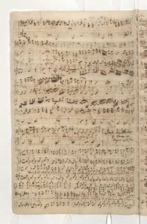 34. Recit[ativo] (T): Mein Jesus schweigt zu falschen Lügen stille