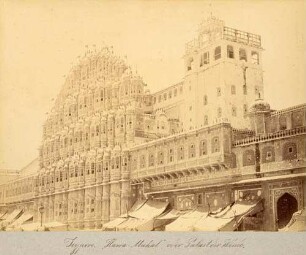 Jaipur, Hawa-Mahal, oder Palast der Winde