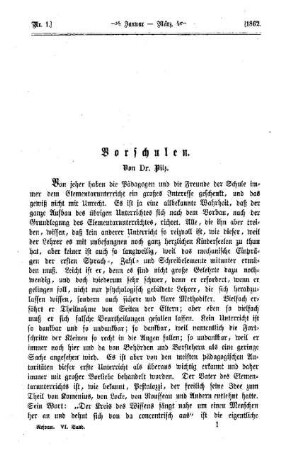 Vorschulen