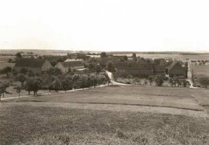 Laubach. Blick auf das Dorf am Eingang zum Laubachtal