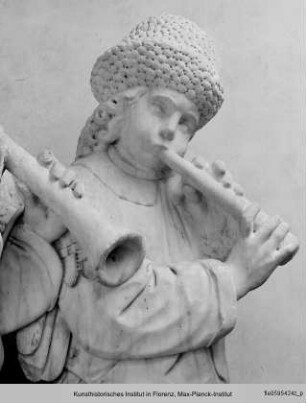 Drei Pfeifer aus dem Triumphzug Alfons II.