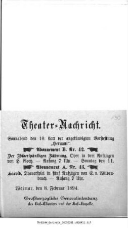 Der Widerspänstigen Zähmung