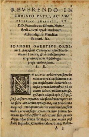 Sacrificii Missae Et Caeremoniarvm Eivs, Ex Sanctis Patribvs, Assertio