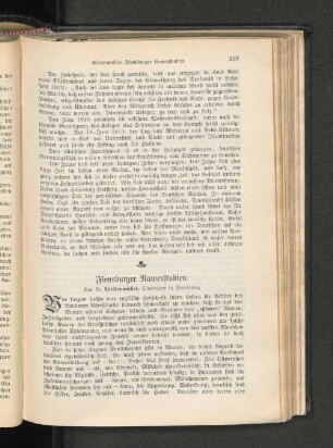 Flensburger Namenstudien.