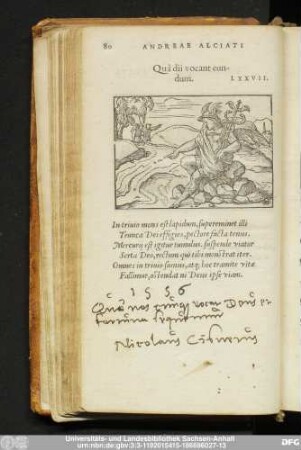 Quà dii vocant eundum. LXXVII.