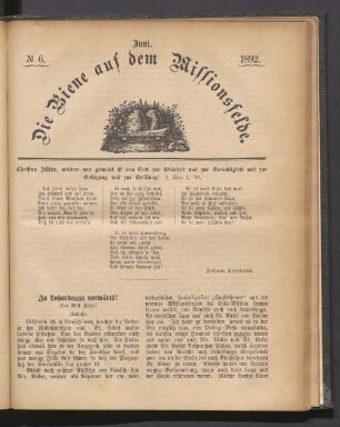 N° 6. Juni. 1892