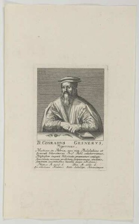 Bildnis des Conradvs Gesnervs