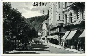 Karlsbad. Eingang zur Alten Wiese