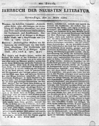 1802-03-11 : 220. Stück